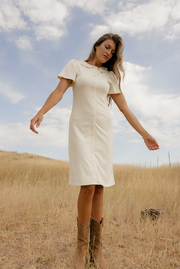 Dorothy Lace Collared Dress