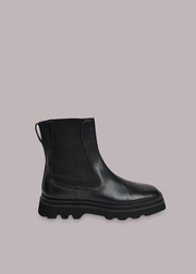 Black Kenton Square Toe Chelsea Boot