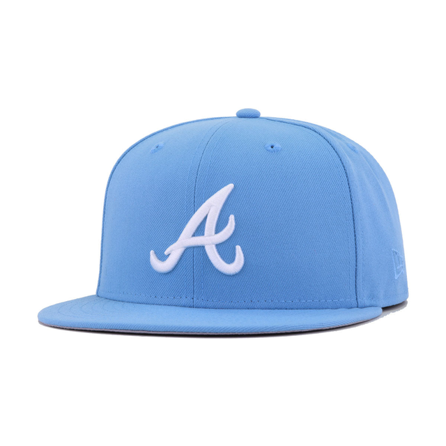 Atlanta Braves Sky Blue New Era 59Fifty Fitted