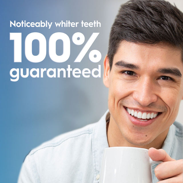 Crest 3DWhitestrips Sensitive + LED Light At-Home Teeth Whitening Kit