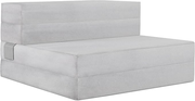Heyward 4.5” Trifold Mattress + Sofa, Portable Twin XL Foldable Mattress Folds Into Couch