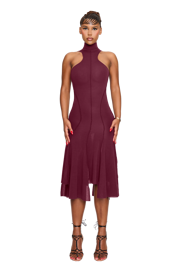Elysee Dress - Pomegranate Seed