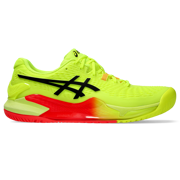 Asics Men's Gel Resolution 9 Tennis Shoes Paris Safety Yellow
