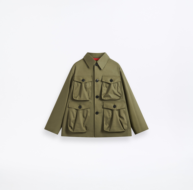 Frank Rubberised Utility Jacket