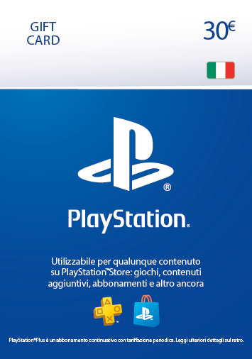 PlayStation Store carta-regalo 30€