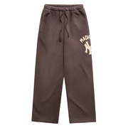 Unisex New York Yankees Madhappy Brown Washed Straight Sweatpants