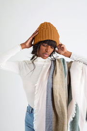 Mustard Foldover Warm Slap