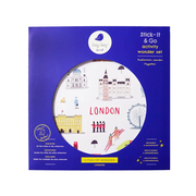 Jaq Jaq Bird Cities of Wonder Stick It & Go Activity Set-  London