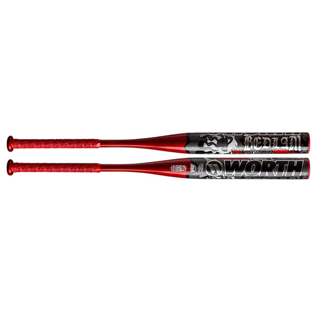 2025 Worth Bedlam Phil Matte Balanced 1-Piece 13 Inch USSSA Slowpitch Softball Bat: WSU5PMB1B
