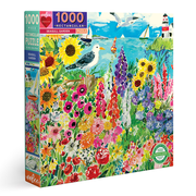 Seagull Garden 1000 Piece Rectangle Puzzle