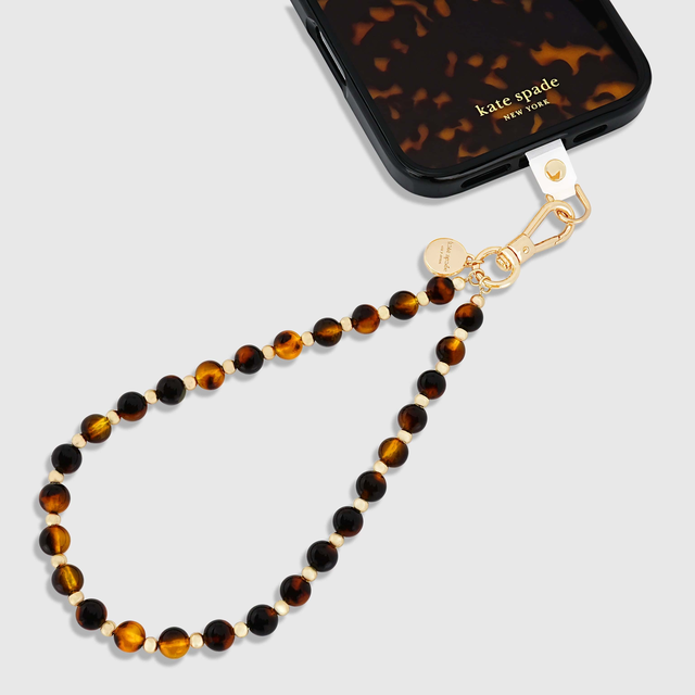 kate spade new york Tortoise Phone Charm
