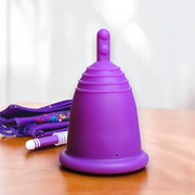 MeLuna Menstrual Cup (USA/FDA version), Stem Handle, Classic