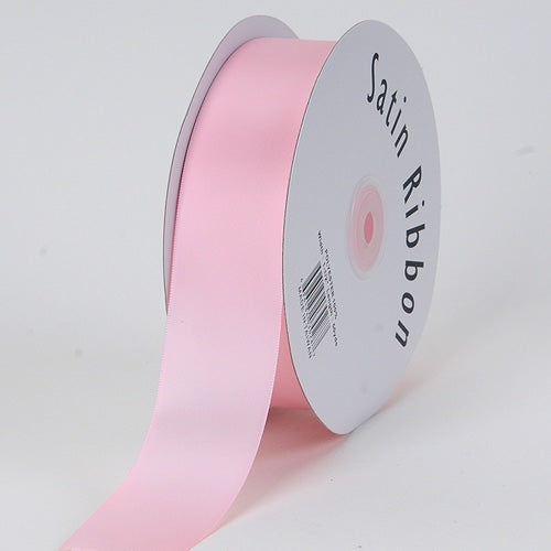 Light Pink - Satin Ribbon Single Face - ( 1 - 1/2 Inch | 50 Yards )