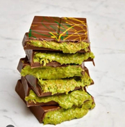 Dubai Pistachio and Kunafeh Chocolate Bar Callebaut Original