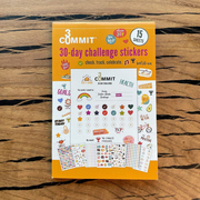 30 Day Challenge Sticker Book