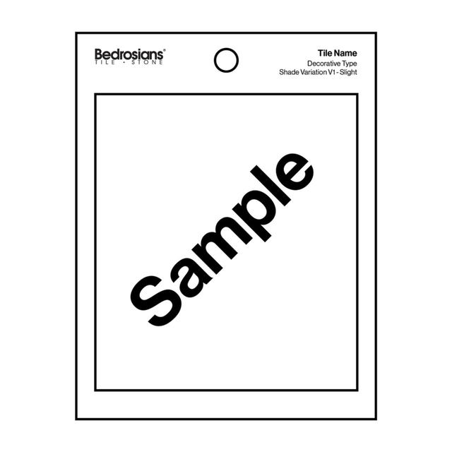 Sample - Kaikos 2" x 12" Matte Glass Field Tile in Silver