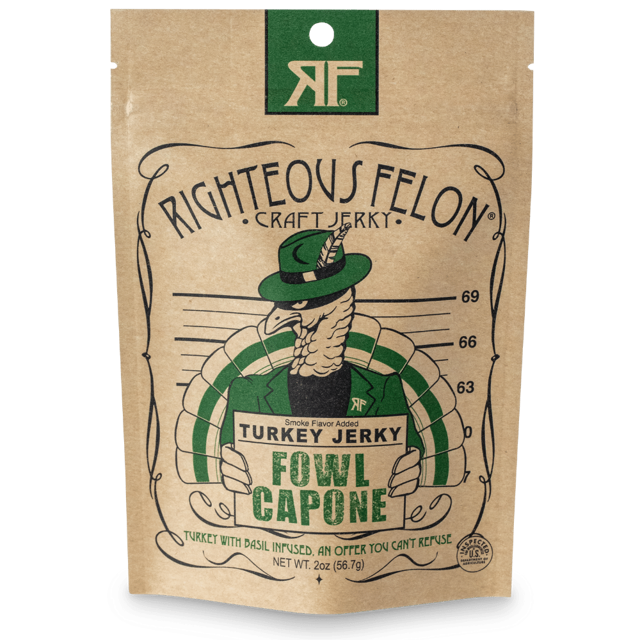 Fowl Capone Turkey Jerky
