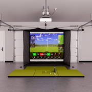 SkyTrak MAX Garage Golf Simulator Package
