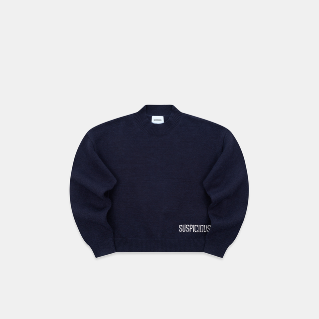 Winter2 / Core W High Neck Knit - Navy