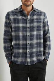LENNOX SHIRT - SHADOW ETHER MELANGE