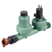1-in. MPT 4-in-1 Drip Sprinkler Valve, Filter, Pressure Regulator, and Drip Irrigation Tubing Adapter