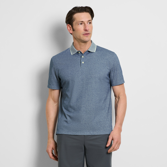 Essential Soft Touch Heather Polo