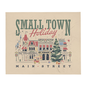 Small Town Holiday Throw Blanket