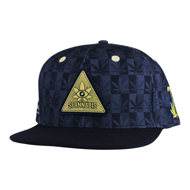 Spannabis 2025 Black Snapback Hat