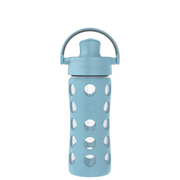 12oz Water Bottle with Silicone Sleeve and Active Cap