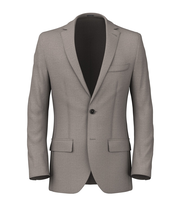 Blazer Flanelle Cachemire Beige
