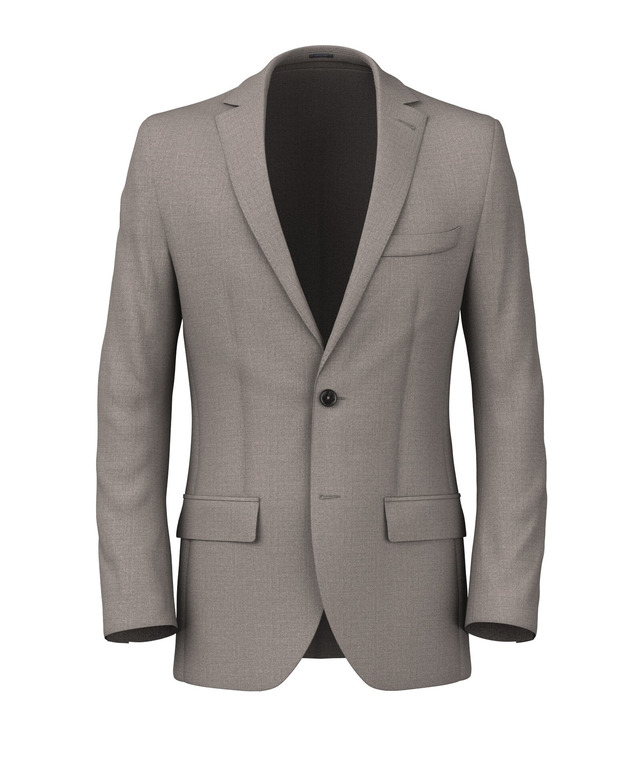 Blazer Flanelle Cachemire Beige