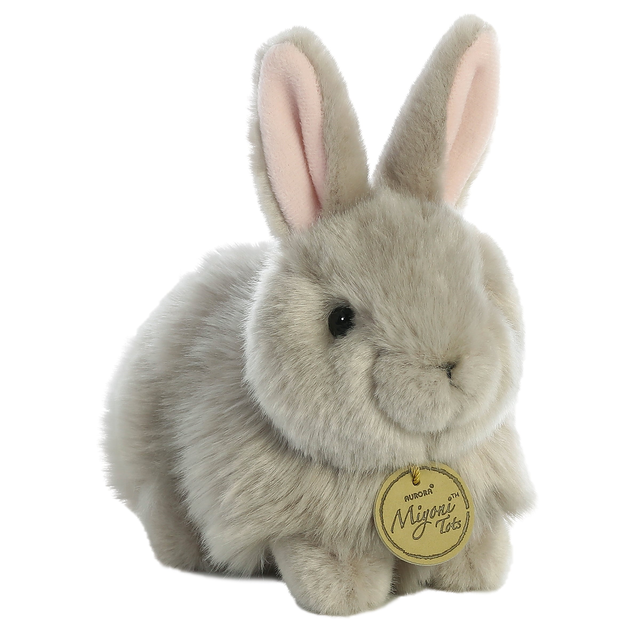 Aurora® - Miyoni® - 7.5" Angora Bunny Grey