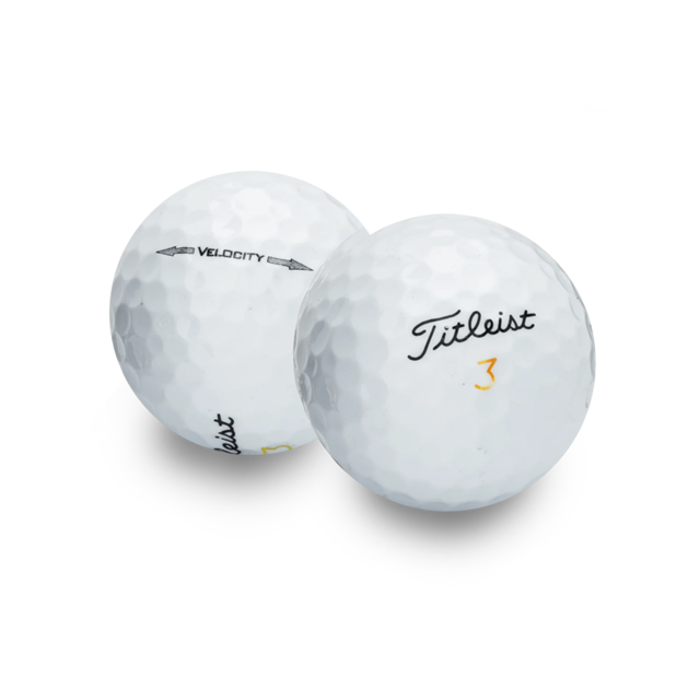Used Titleist Velocity Golf Balls - 1 Dozen