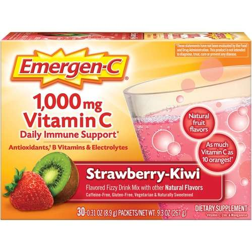 Emergen-C Drink Mix, Strawberry Kiwi, 30ct
