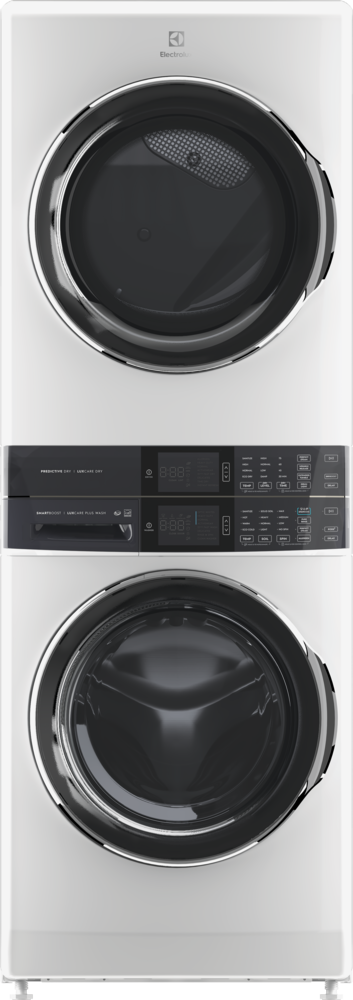 600 Series Laundry Tower Single Unit Washer & Electric Dryer