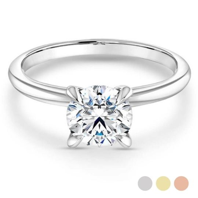 Alexa Hidden Halo Solitaire Setting