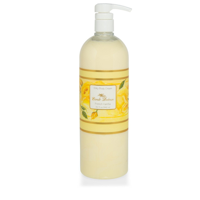 Silky Body Cream French Vanilla 32 oz