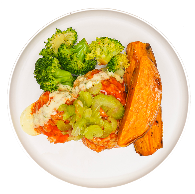 Buffalo Chicken Meatballs