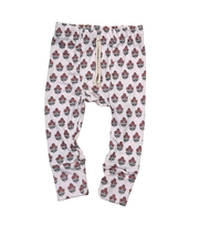 rib knit pant PREORDER - topiary