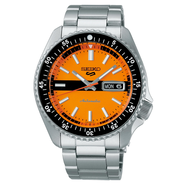 Seiko 5 Sports The New Double Hurricane Retro Colour Collection Automatic Mens Watch SRPK11K1