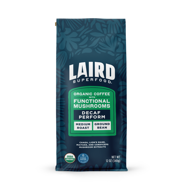 Organic Decaf Perform Functional Mushroom Ground Medium Roast Coffee
