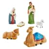 6-Piece LED Nativity Scene Holiday Yard Decoration