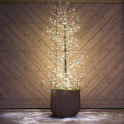 Large Full Trunk Sparkle Tree - BASKETS AND PLANTERS NOT INCLUDED
