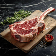 Halal Tomahawk Steak | Approx 24oz Thick | USDA Choice | High Quality |