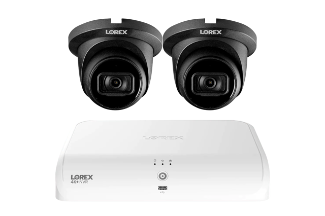 Lorex Fusion Series 4K+ 16 Channel (8 Wired + 8 Fusion Wi-Fi) 2TB Wired System with A14 Wired 4K IP Dome Cameras