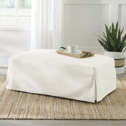 Ava Slipcovered Ottoman for Ava Chair & a Half