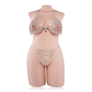 Morgpie: 63.9LB pornstar sexdoll life like sex doll with Tantabosom