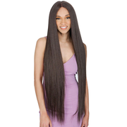 Chade Magic Lace Human Hair Blend 13x4 HD Lace Front Wig - MLFHS40 STRAIGHT