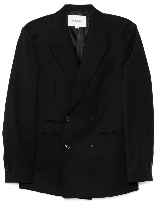 Tonywack Double-breasted Twill Blazer