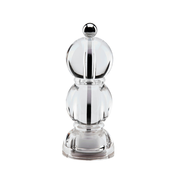 Clear Icy Mini Bob Salt or Pepper Mill